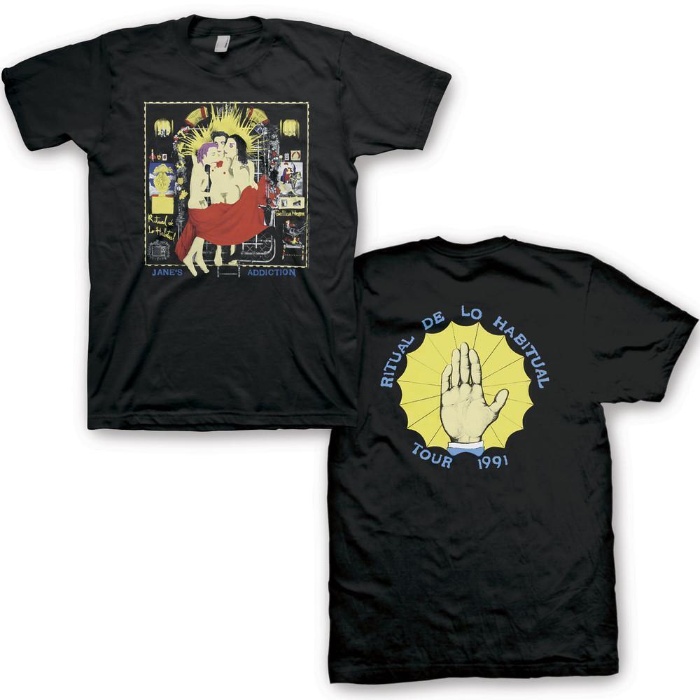 Janes Addiction Ritual T Shirt 2 Sided